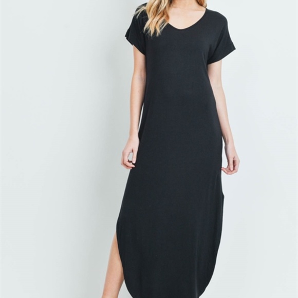 Black Maxi Dress - Picture 5 of 8